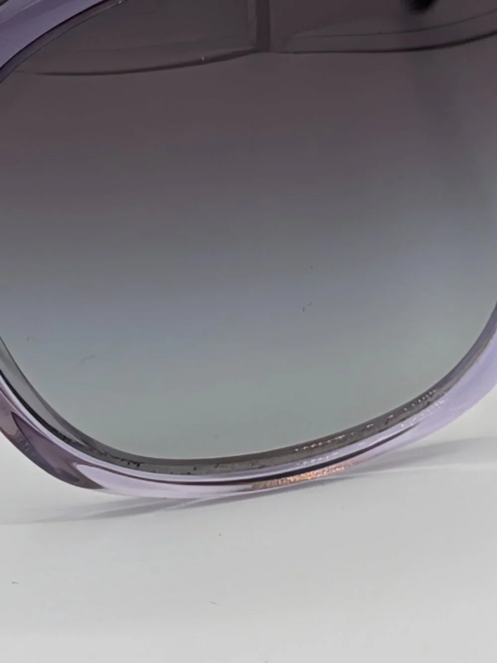Burberry Chic Oversized Gradient Sunglasses - Purple